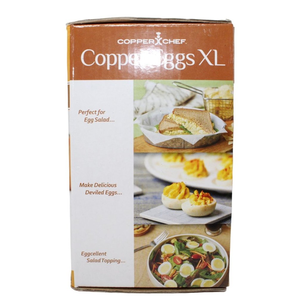 Copper Chef 4 Caddy XL As Seen On TV Non Stick Makers For All Types Of Eggs - Picture 4 of 5
